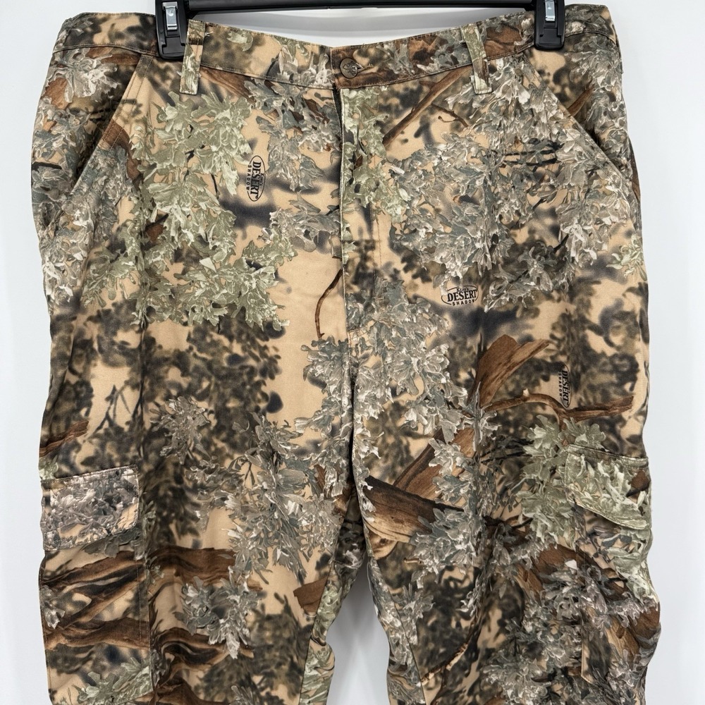 King's Outdoor World Cargo Pants Men 40-R Desert Shadow Camo Hunting Tactical